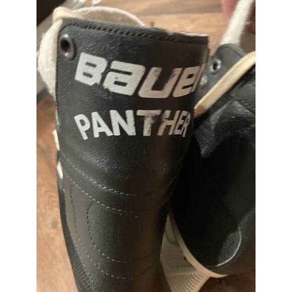 Vintage Bauer Black Panther Hockey Skates Size 10.5 D Men's Ice 81 - Picture 4 of 16